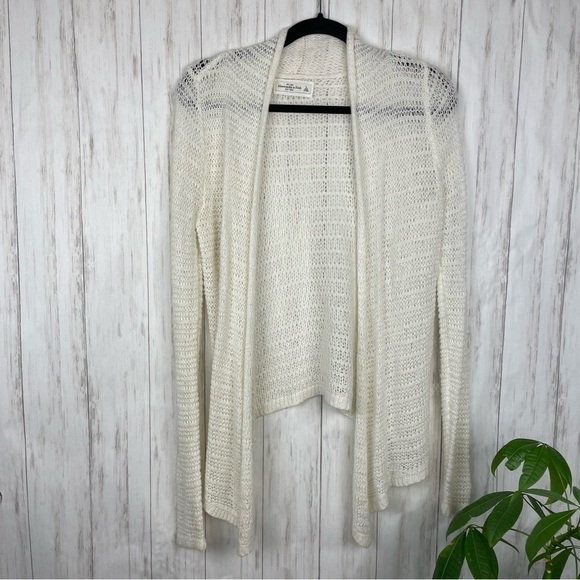 Abercrombie and Fitch open knit cardigan - Picture 6 of 6